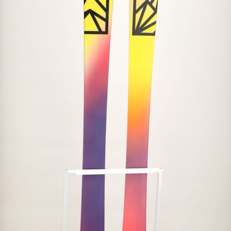 Salomon QST 106 + Skins skis grey L47025600 10