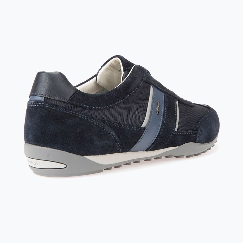 Geox Wells men's shoes ocean blue 10