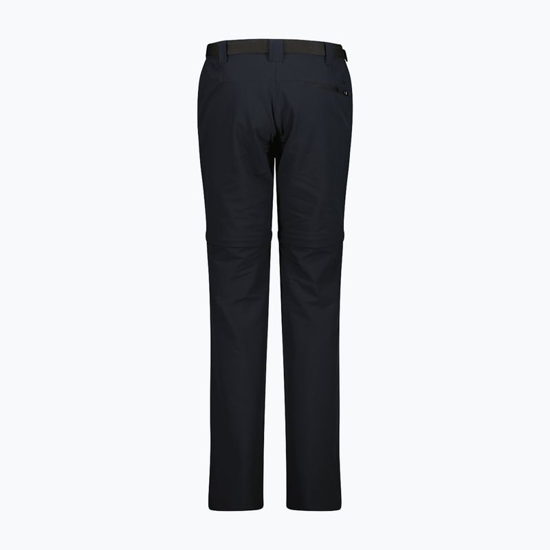 Women's trekking trousers CMP 3T51446 Zip Off anthracite 2