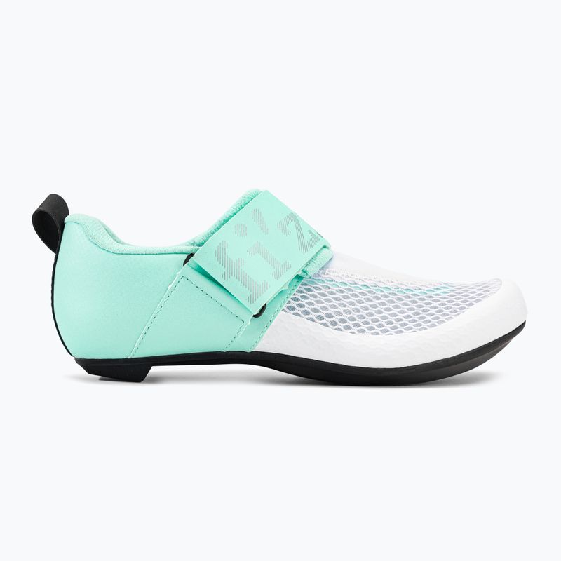 Fizik Transiro Hydra women's triathlon shoes white and blue TRR5PMR1K20MA 2