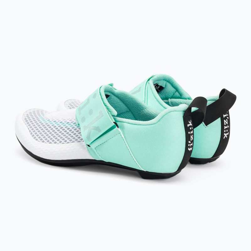 Fizik Transiro Hydra women's triathlon shoes white and blue TRR5PMR1K20MA 3