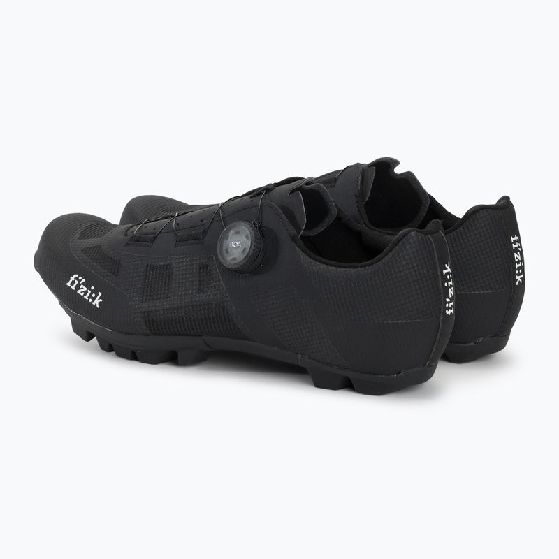 Men's MTB cycling shoes Fizik Vento Proxy black/black 3