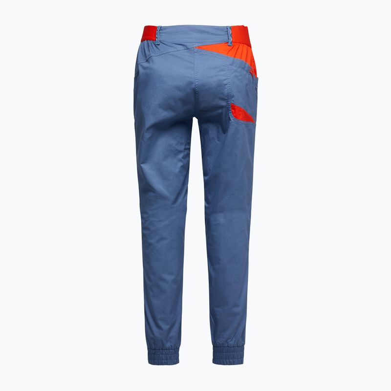 La Sportiva women's climbing trousers Tundra moonlight/cherry tomato 2