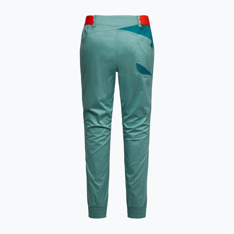 La Sportiva Tundra juniper/everglade women's climbing trousers 2