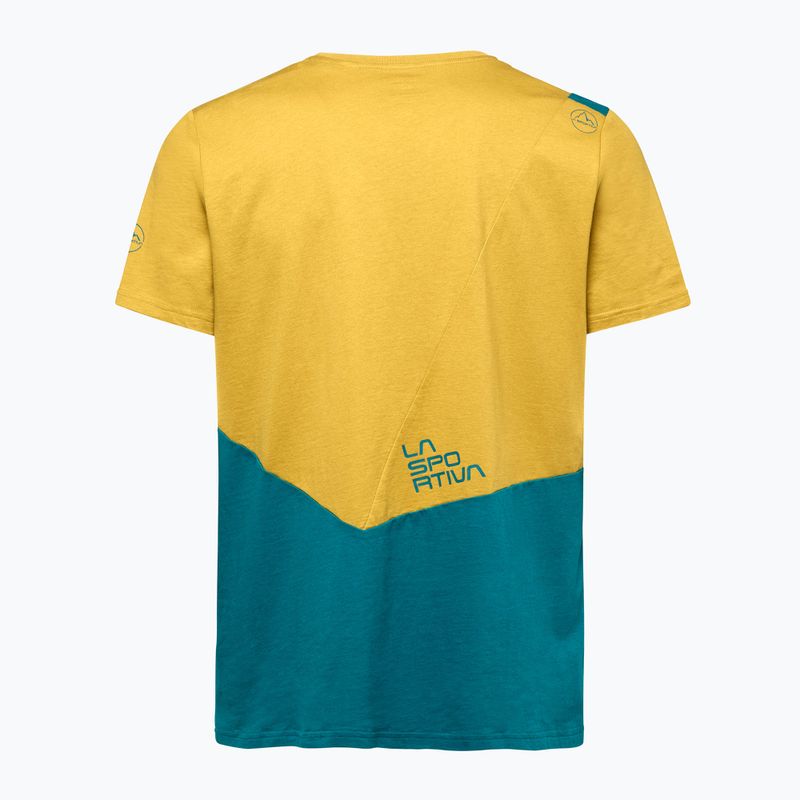 La Sportiva men's Dude everglade/savana T-shirt 2