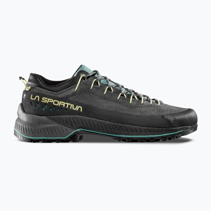La Sportiva TX4 Evo carbon/zest women's climbing shoes 9