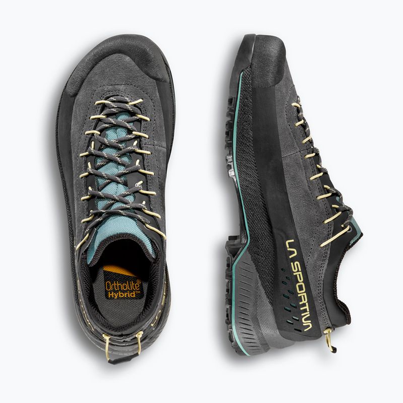 La Sportiva TX4 Evo carbon/zest women's climbing shoes 13