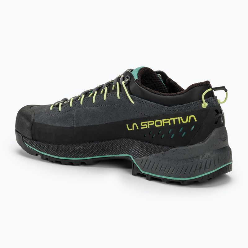 La Sportiva TX4 Evo carbon/zest women's climbing shoes 3