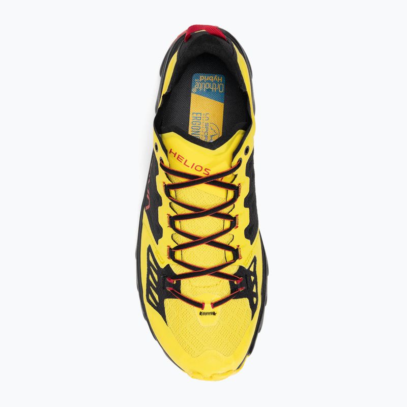 Men's La Sportiva Helios III running shoe yellow/black 5