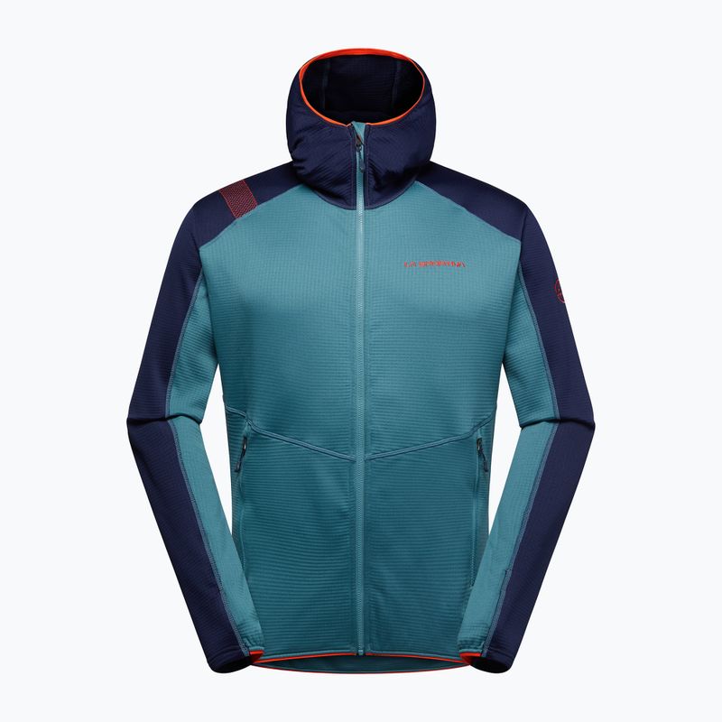 Men's La Sportiva Upendo Hoody hurricane/ deep sea sweatshirt