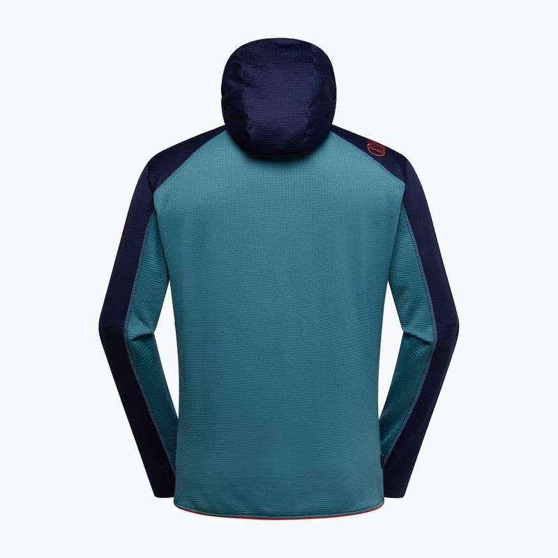 Men's La Sportiva Upendo Hoody hurricane/ deep sea sweatshirt 2