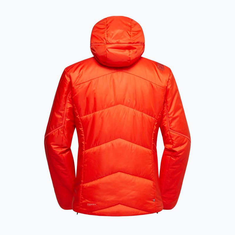 Men's La Sportiva Mythic Primaloft insulated jacket cherry tomato 2