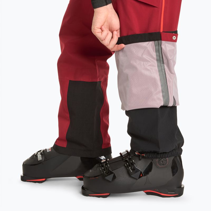 Men's La Sportiva Chaser Evo Shell Bib sangria ski trousers 7