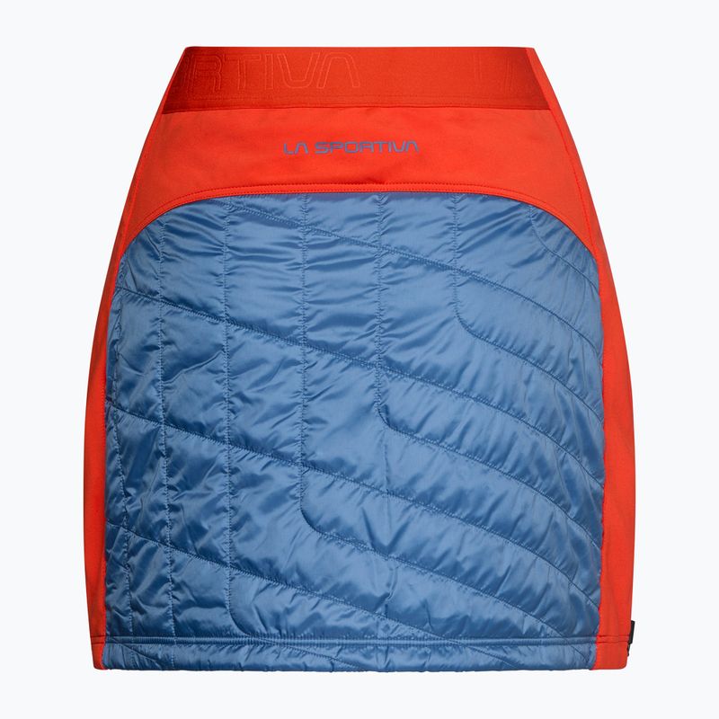 La Sportiva Warm Up Primaloft moonlight/cherry tomato winter skirt 2