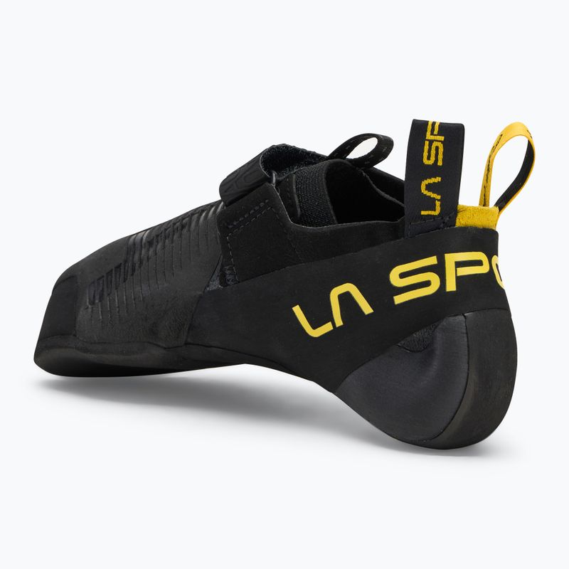 La Sportiva Ondra Comp climbing shoe black/ yellow 3