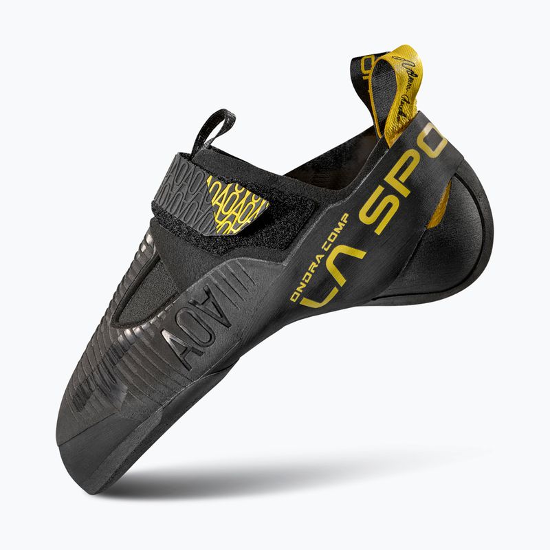 La Sportiva Ondra Comp climbing shoe black/ yellow 2