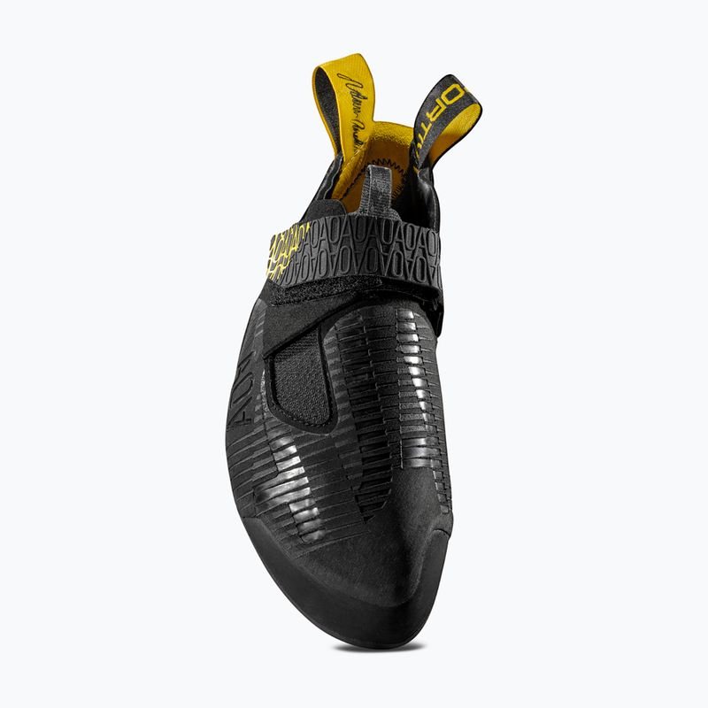 La Sportiva Ondra Comp climbing shoe black/ yellow 3