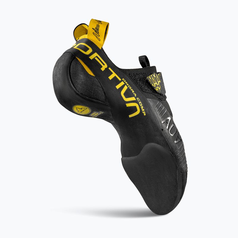 La Sportiva Ondra Comp climbing shoe black/ yellow 5