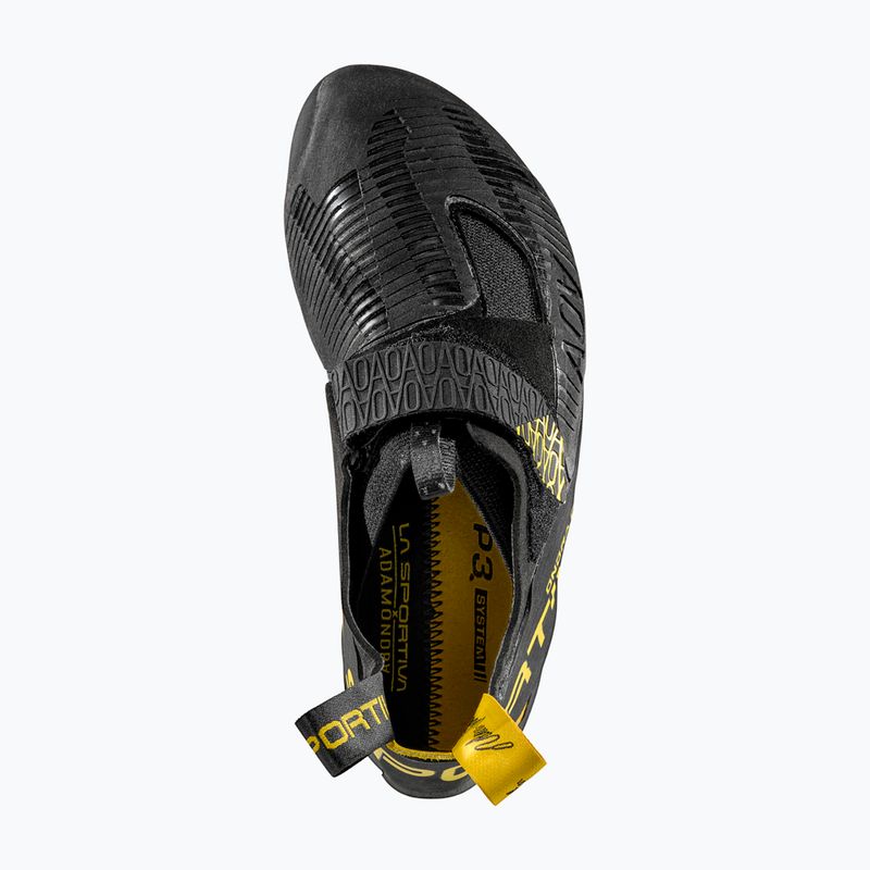 La Sportiva Ondra Comp climbing shoe black/ yellow 6