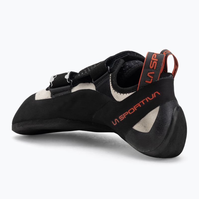 Women's climbing shoes La Sportiva Miura VS white/cherry tomato 3