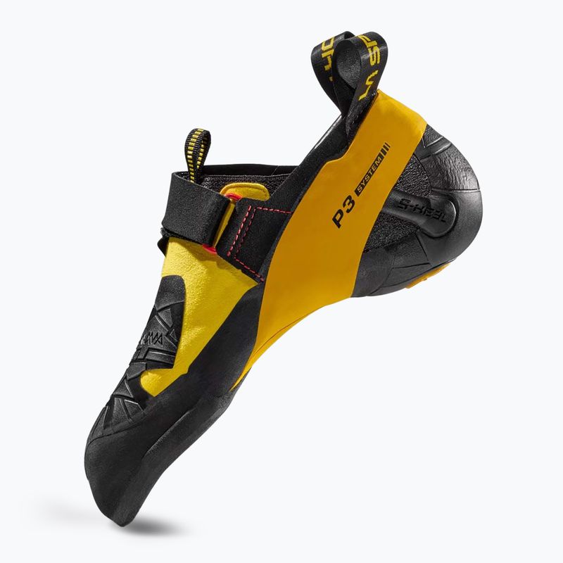 La Sportiva Skwama climbing shoe black/ yellow 3