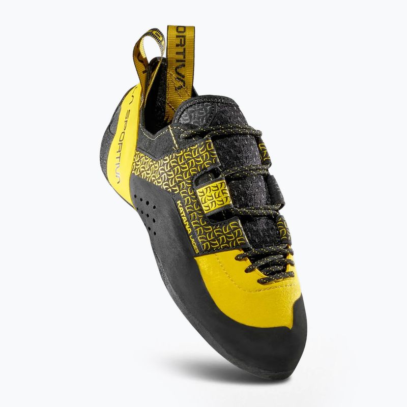 Men's climbing shoes La Sportiva Katana Laces yellow/black 8
