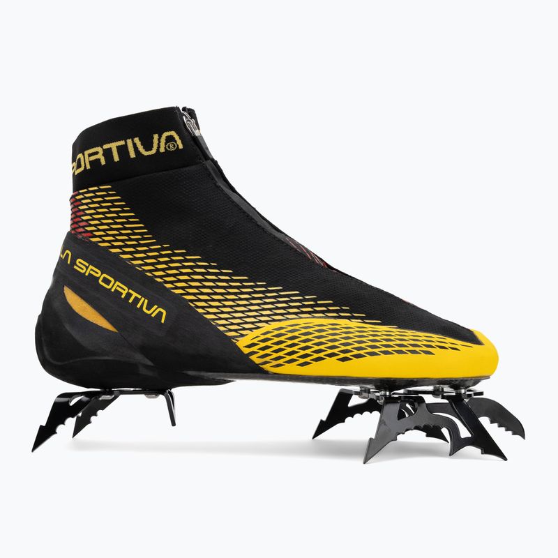 Climbing shoes La Sportiva Mega Ice Evo black/yellow 2