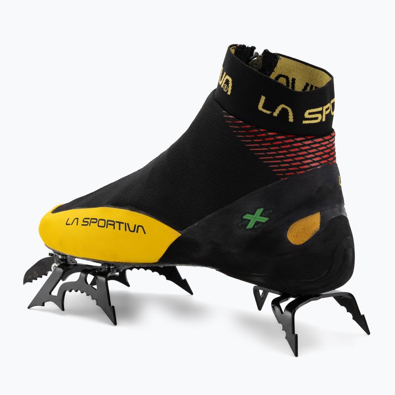 Climbing shoes La Sportiva Mega Ice Evo black/yellow 3