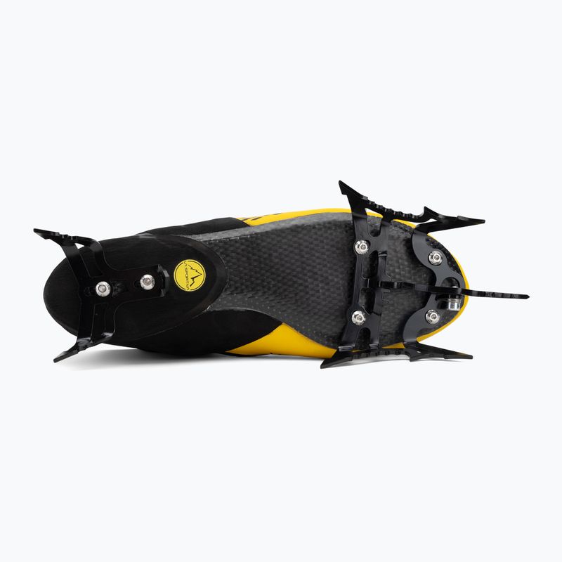 Climbing shoes La Sportiva Mega Ice Evo black/yellow 4