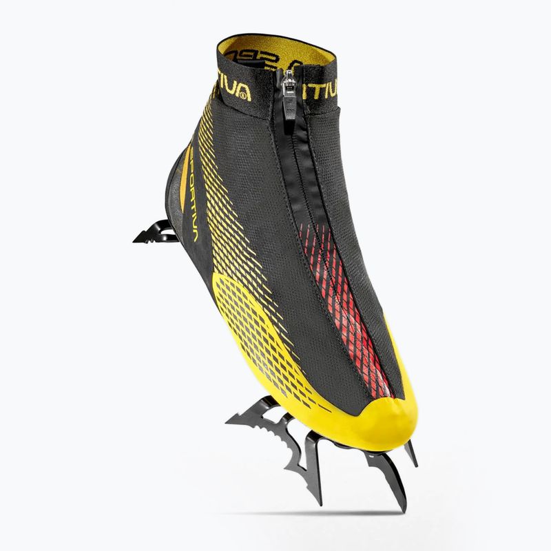 Climbing shoes La Sportiva Mega Ice Evo black/yellow 9