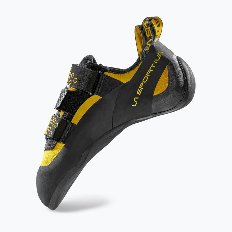 Men's climbing shoes La Sportiva Miura VS black/yellow 3
