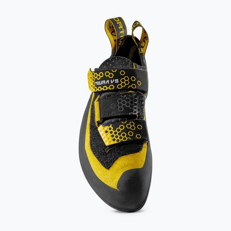 Men's climbing shoes La Sportiva Miura VS black/yellow 6