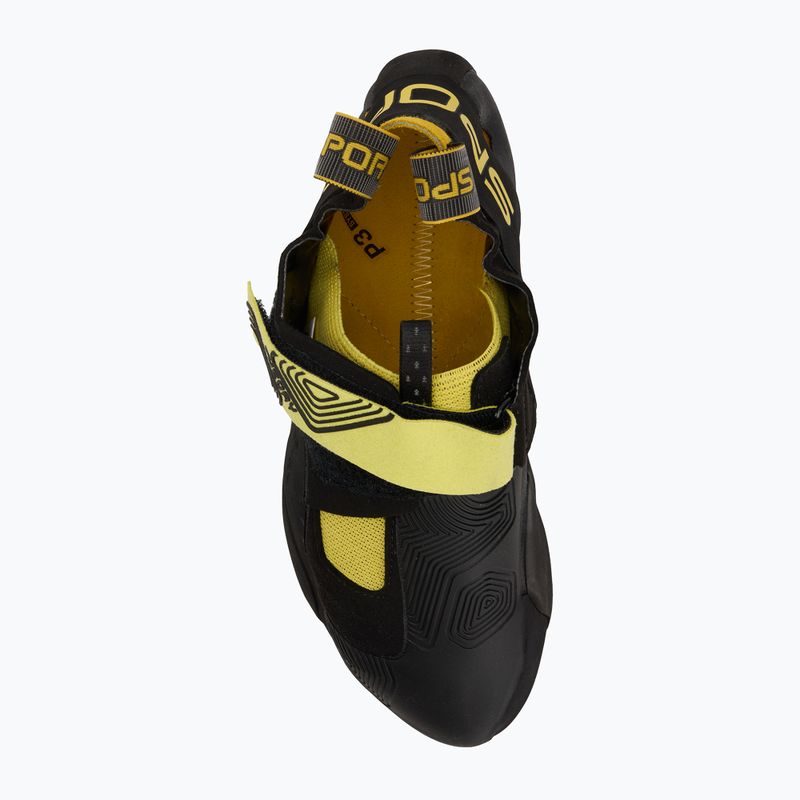 Men's climbing shoes La Sportiva Theory yellow/black 5