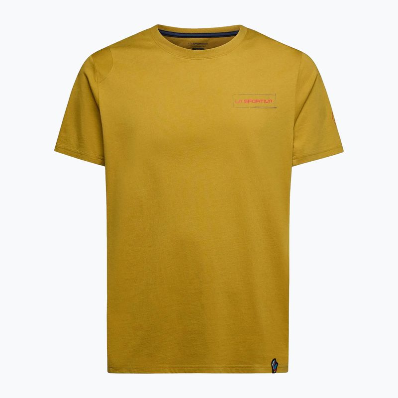 Men's T-shirt La Sportiva Mantra savana/mountain red