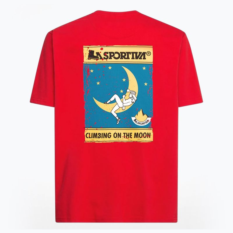 Men's T-shirt La Sportiva Moon Climb mountain red 4
