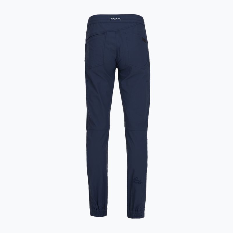 Women's climbing trousers La Sportiva Mantra night sky/chalk 2