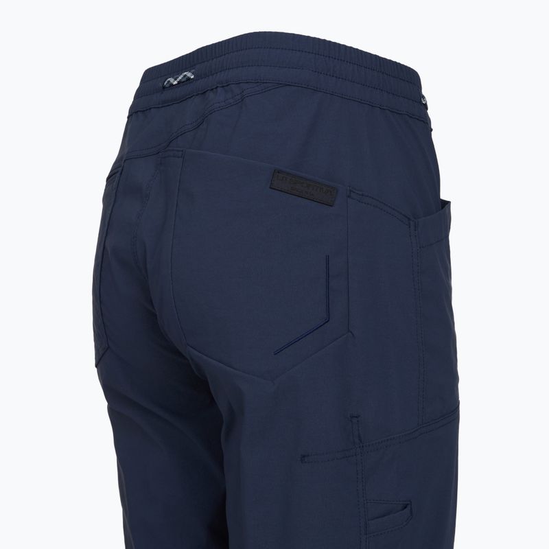 Women's climbing trousers La Sportiva Mantra night sky/chalk 4