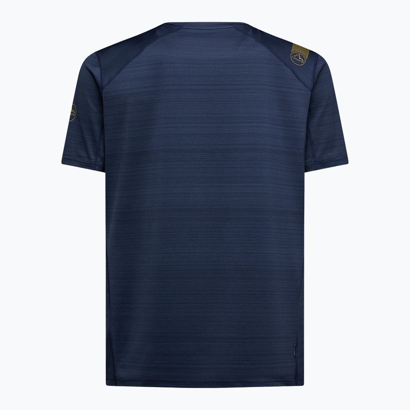 La Sportiva men's Sunfire night sky / savana T-shirt 2