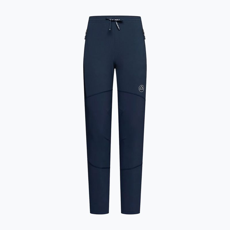 Women's trekking trousers La Sportiva Aequilibrium night sky/chalk 3