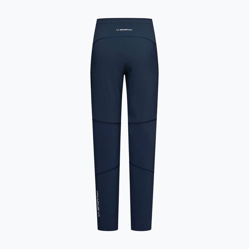 Women's trekking trousers La Sportiva Aequilibrium night sky/chalk 4