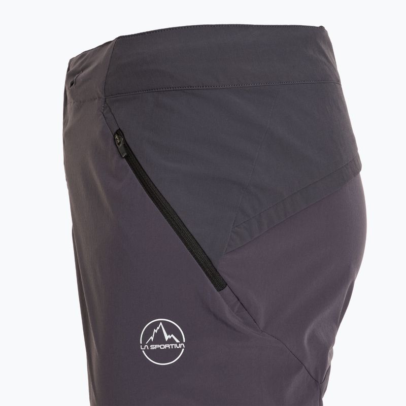Men's trekking shorts La Sportiva Monument onyx/chalk 3
