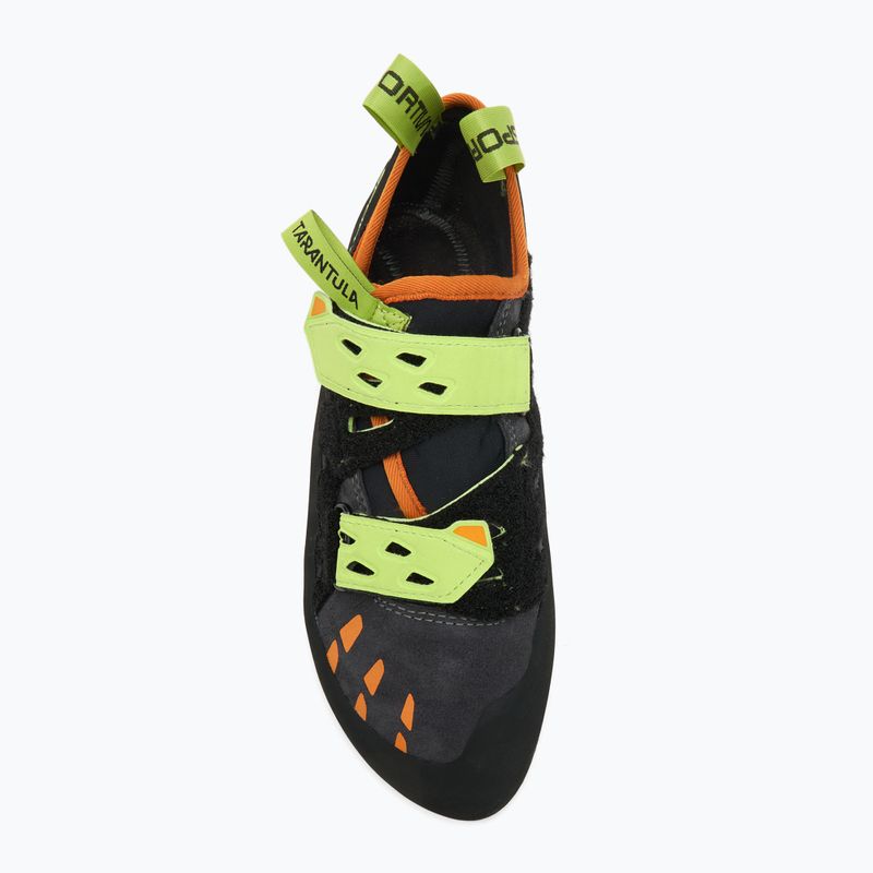 Men's climbing shoes La Sportiva Tarantula carbon/lime punch 5
