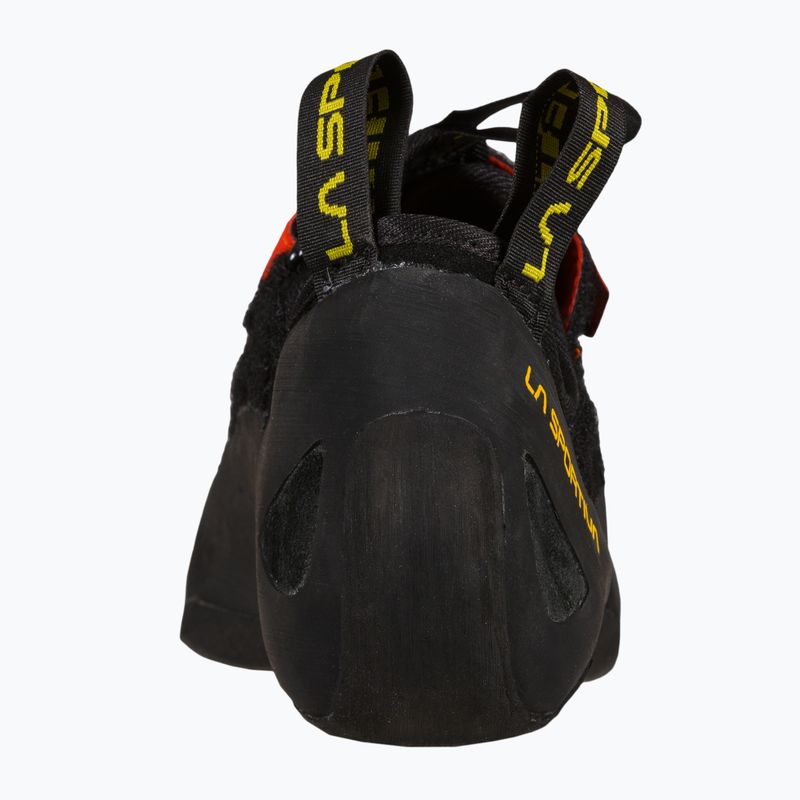 La Sportiva men's climbing shoes Tarantula black/poppy 5