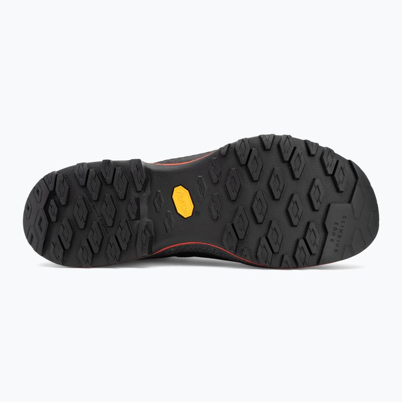 Men's approach shoes La Sportiva TX4 Evo ST carbon/mountain red 4