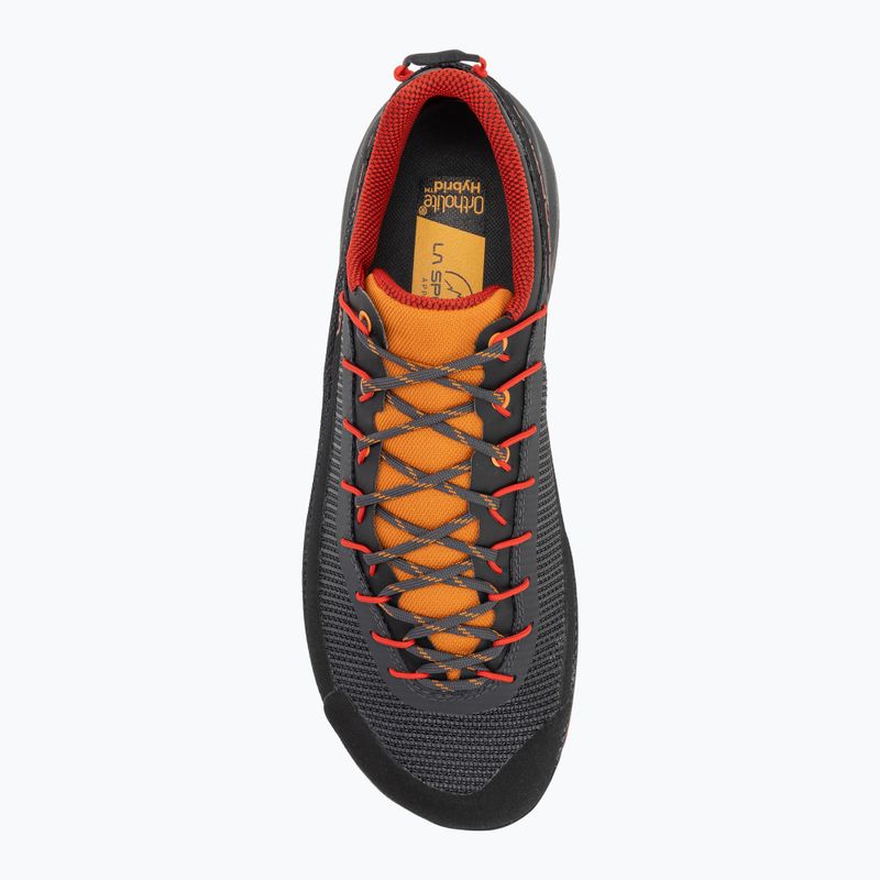 Men's approach shoes La Sportiva TX4 Evo ST carbon/mountain red 5