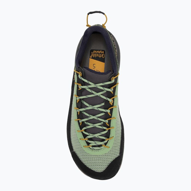 La Sportiva TX4 Evo ST aspen green / onyx women's approach shoe 5