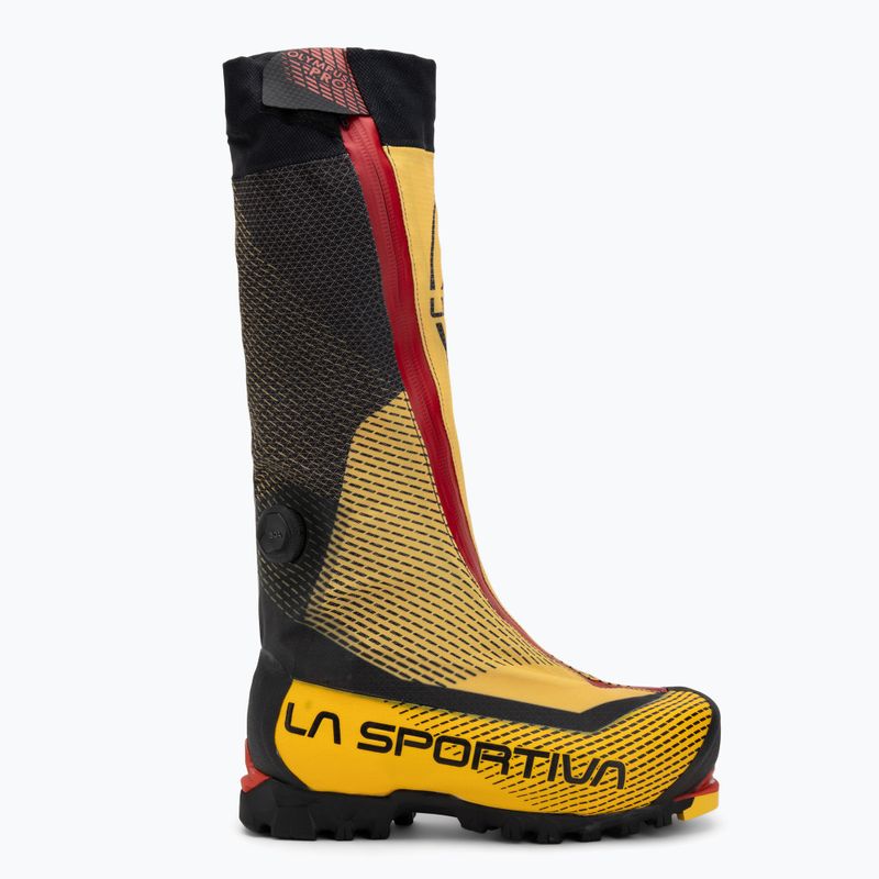 Mountaineering boots La Sportiva Olympus Mons Pro yellow/black 2