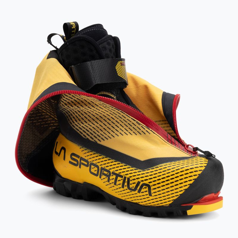 Mountaineering boots La Sportiva Olympus Mons Pro yellow/black 7
