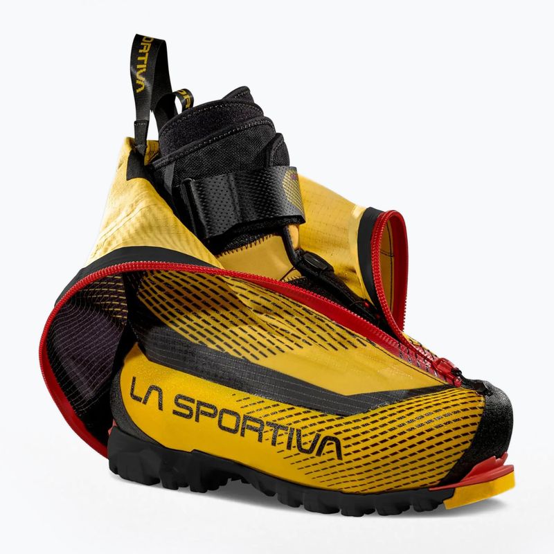 Mountaineering boots La Sportiva Olympus Mons Pro yellow/black 12