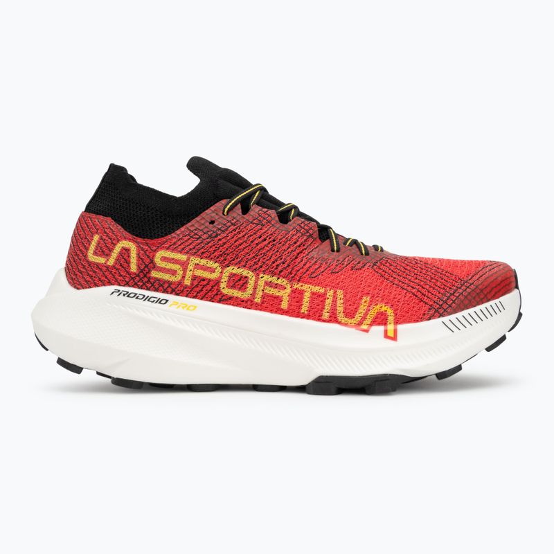 La Sportiva Prodigio Pro mountain red/yellow men's running shoe 2